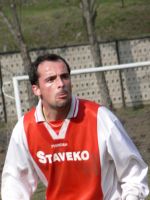 Richard Dominik dal proti Velk dv branky.